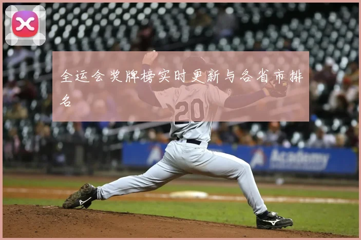 全运会奖牌榜实时更新与各省市排名